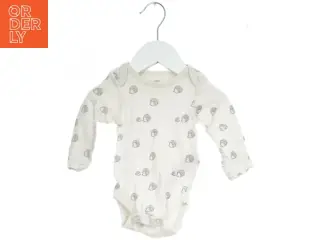 Langærmet bodystocking med pindsvineprint fra M&S (str. 62)