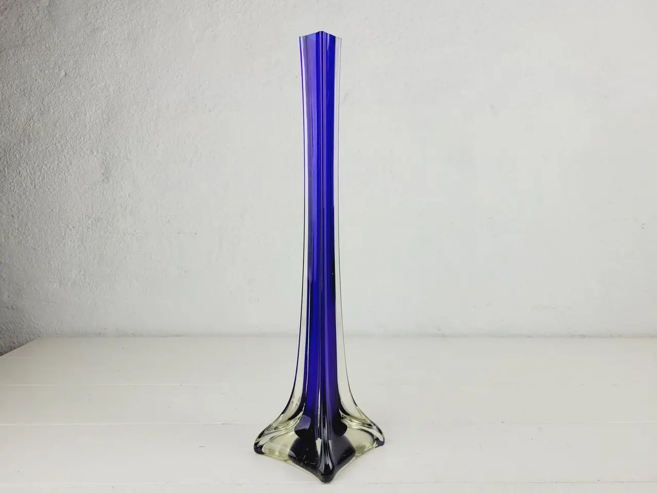 Billede 4 - ⭐️ Solifleur Vase fra 1970'erne i Strålende Blå