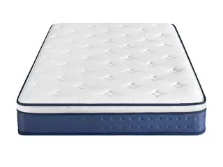 Hybridmadras 140 x 200 x 20 cm med pocketfjedre og gel memoryskum, medium fast H3