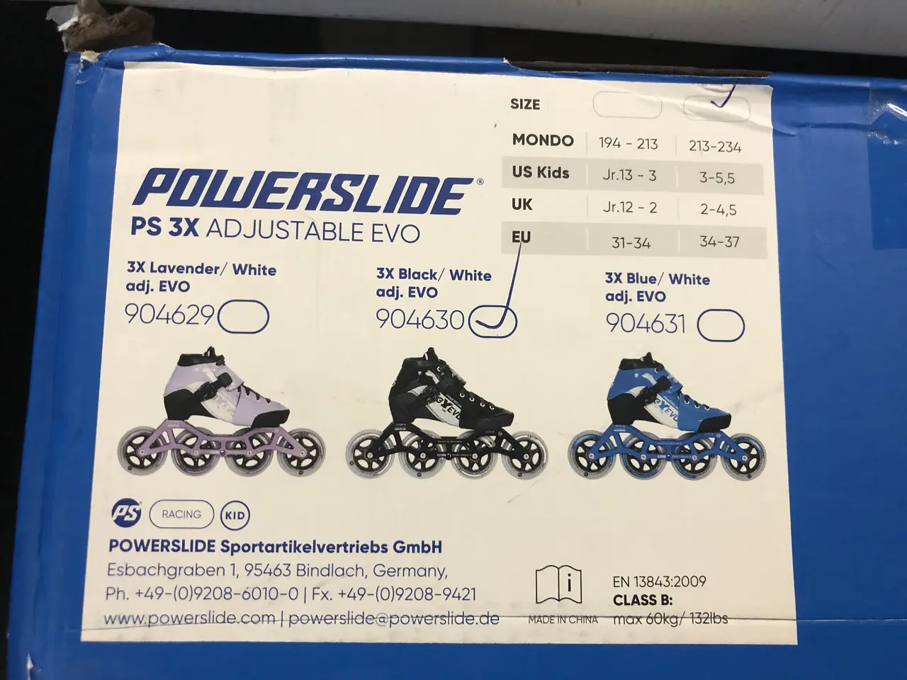 Billede 2 - Powerslide PS 3X adjustable evo