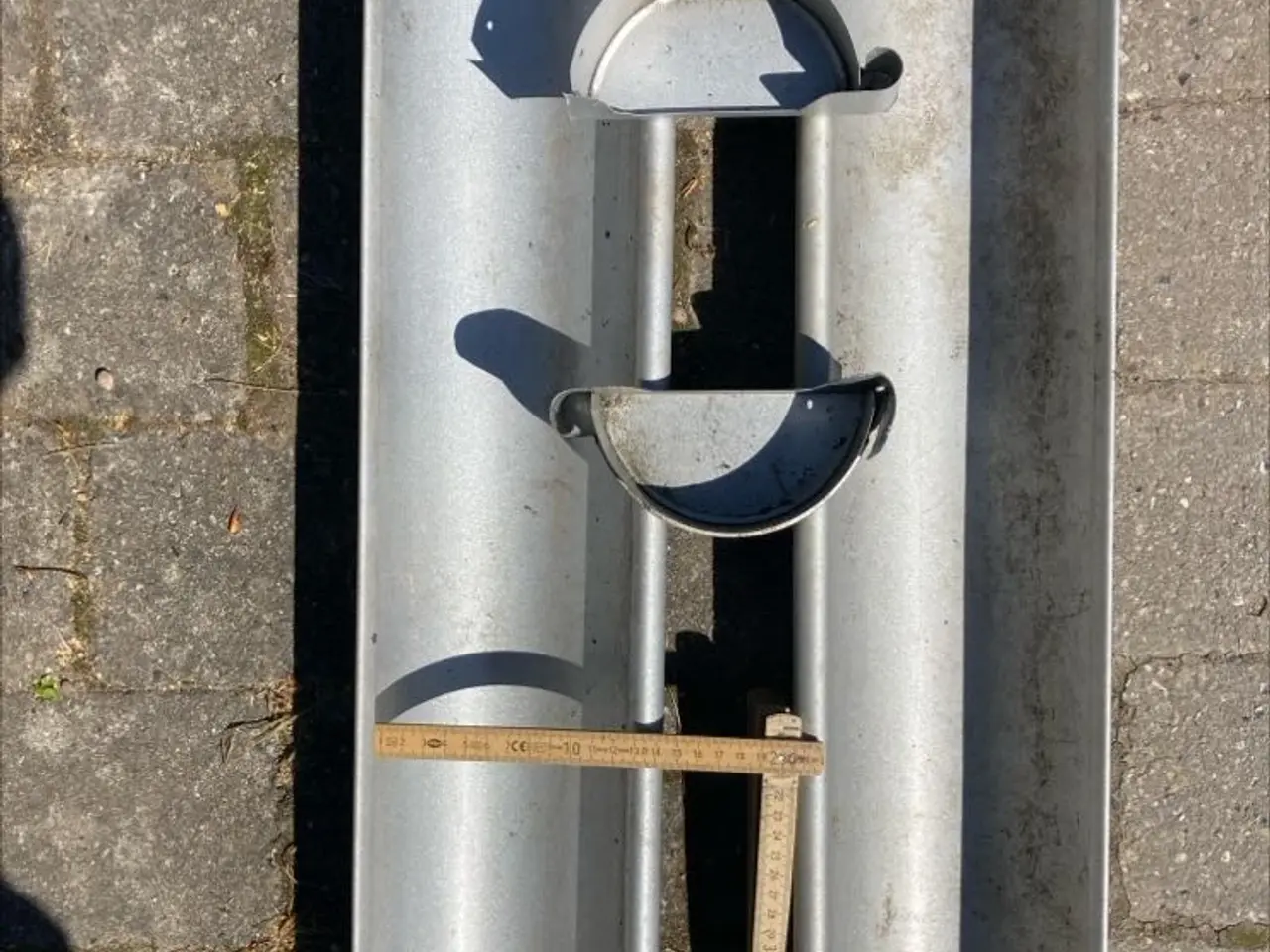 Billede 3 - 2 stk tagrender 4 meter lange