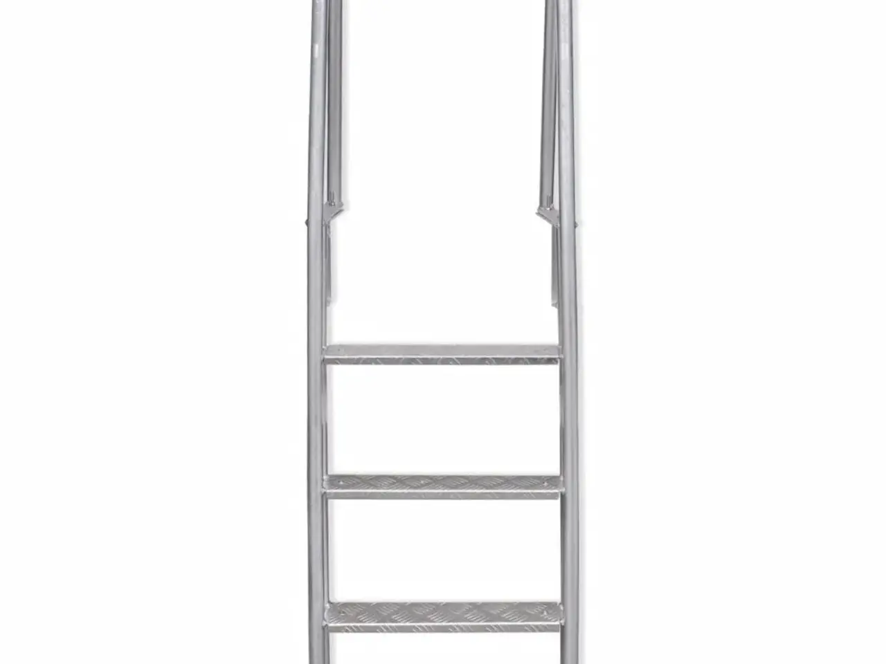 Billede 2 - 4-trins anløbs/poolstige aluminium 167 cm