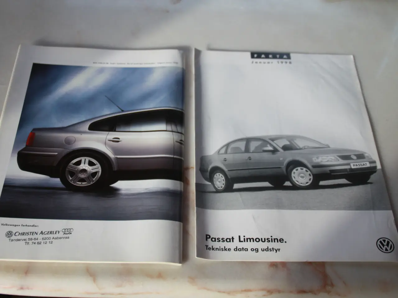 Billede 3 - Brouchure VW Passat 3B