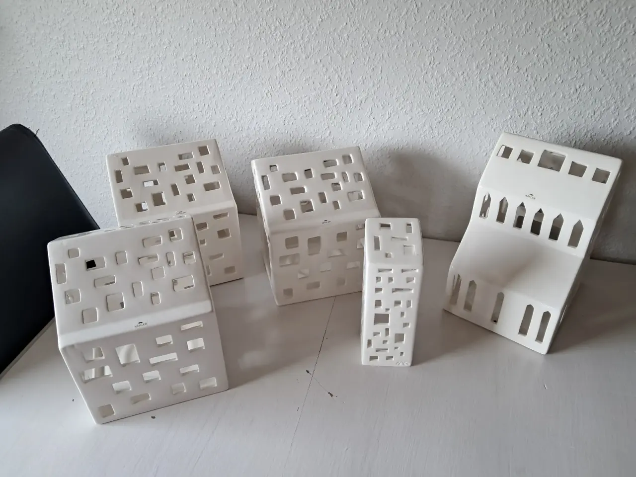 Billede 1 - Kähler Urbania – 5 stk. lyshuse