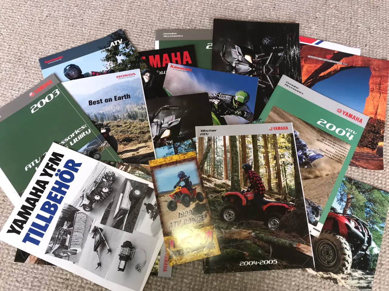 Billede 1 - Ældre brochure om ATV’er