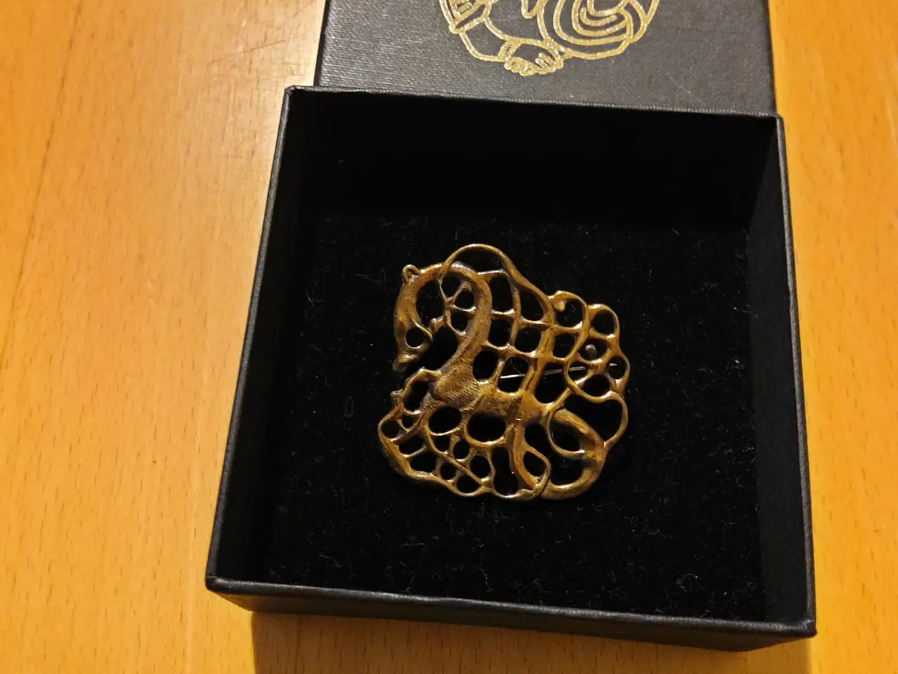 Billede 9 - Vikingesbroche I Bronze i urnesstil