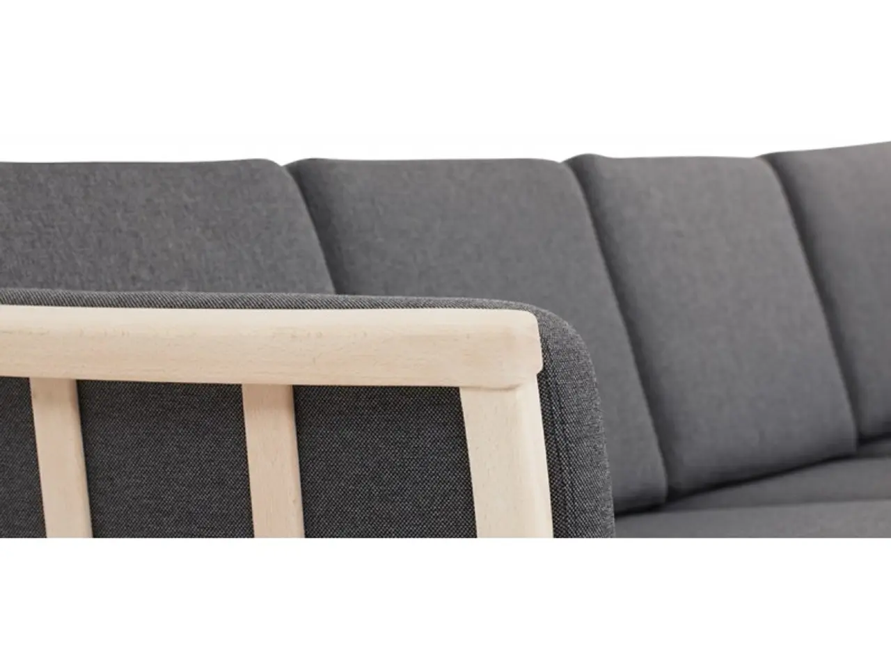 Billede 3 - Dragør vendbar tremmesofa hjørnesofa - Stof