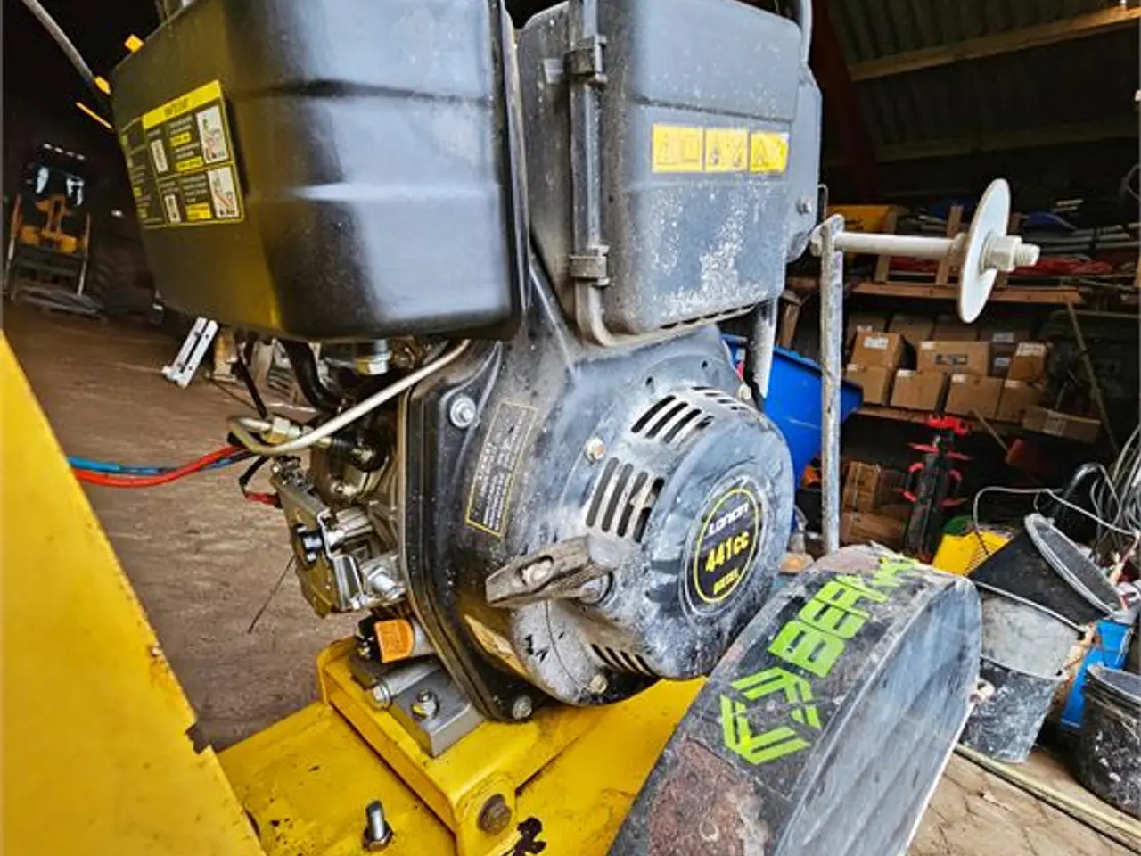 Billede 15 - Bernards BS20-1 S - asfaltskærer / asphalt cutter