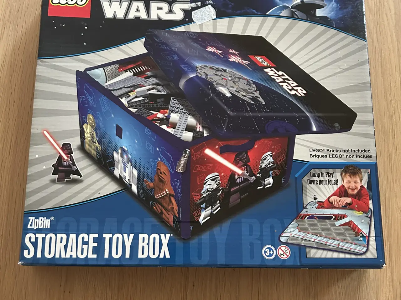 Billede 1 - Lego Starwars Storage Toy Box.