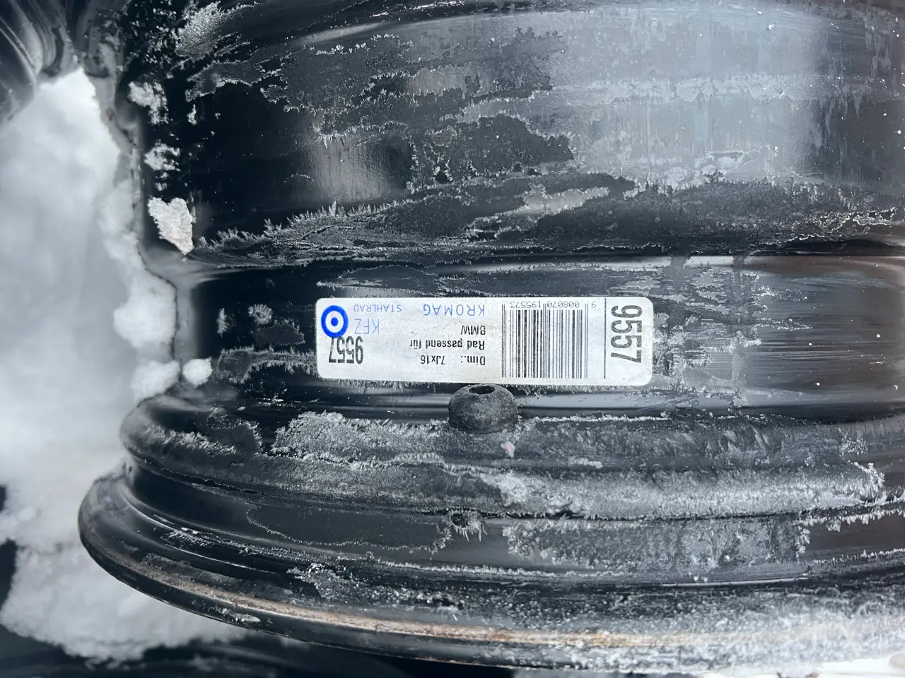 Billede 7 - Fælge 16”passer til BMW(bla. 3-serie)incl. kapsler