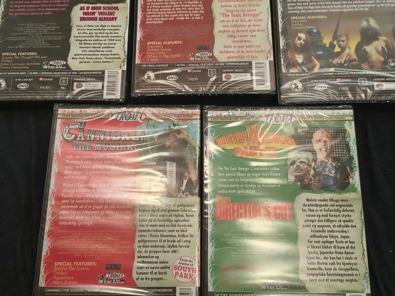 Billede 3 - TROMA Kultfilm – HELT NYE / UÅBNET I FOLIE!