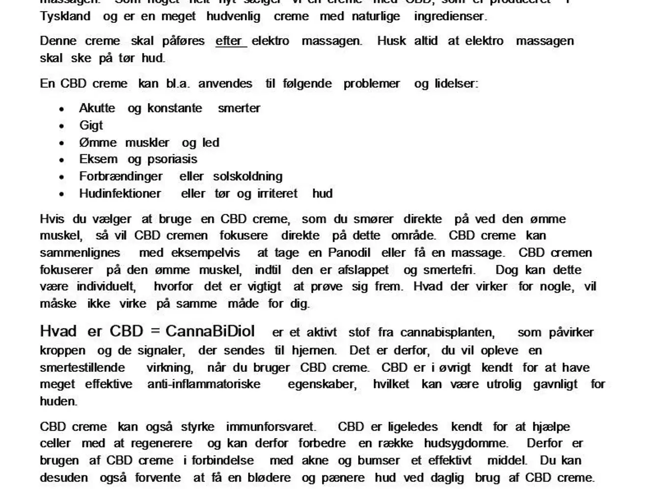 Billede 2 - CBD creme - 3 stk krukker til prisen