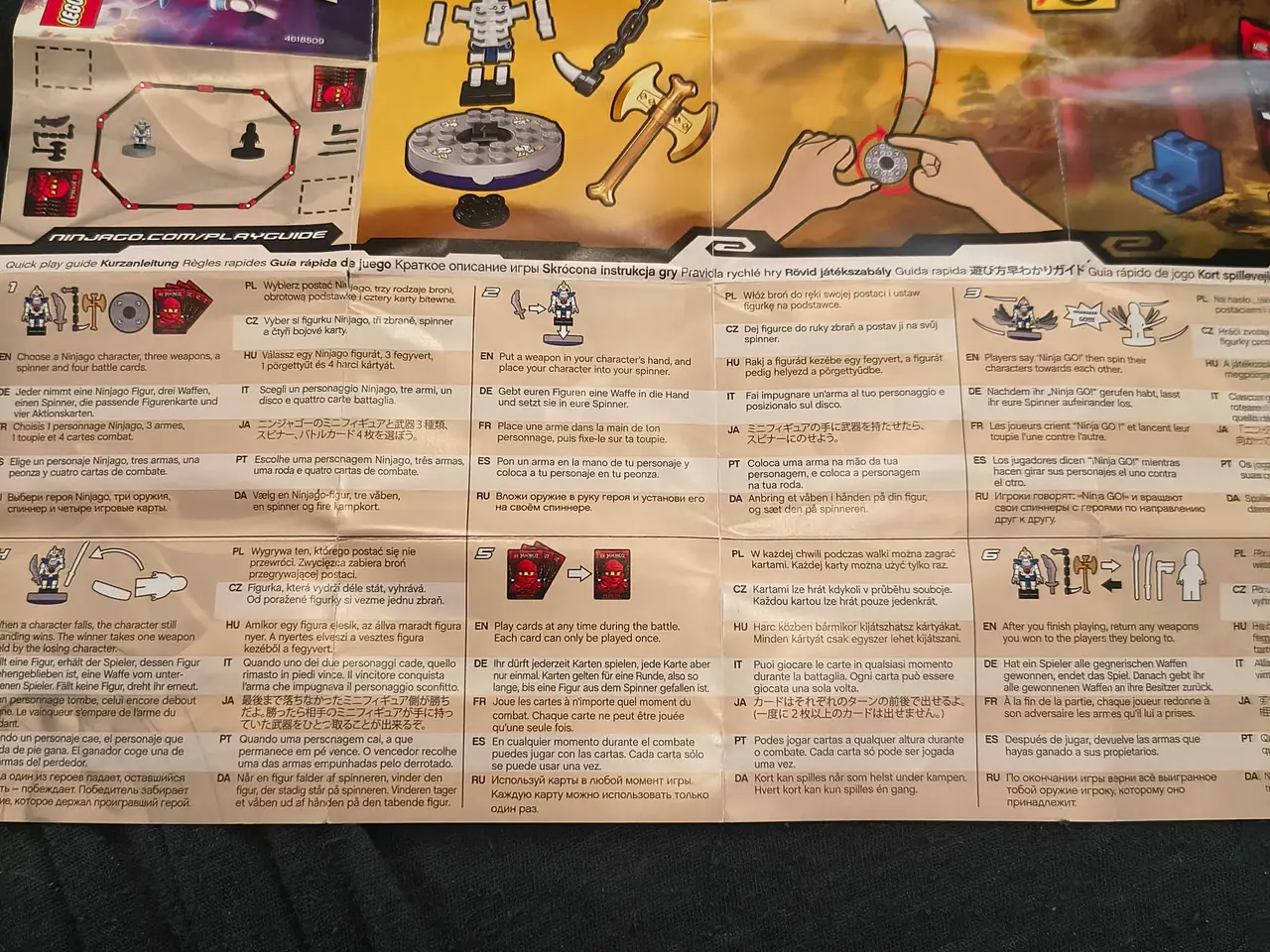 Billede 11 - LEGO Ninjago: Nuckal spinner sæt(2173)