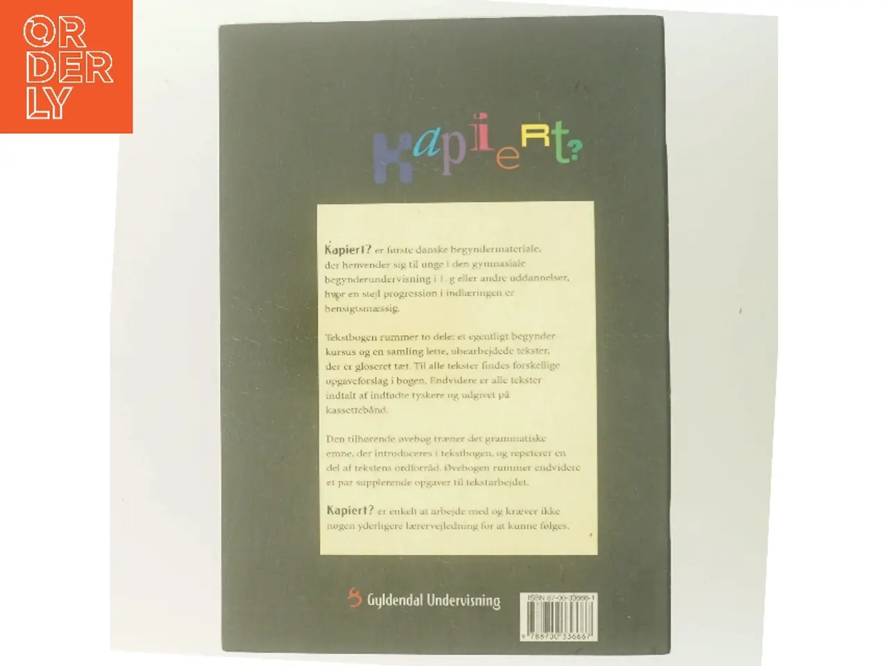 Billede 3 - Kapiert? : begyndertysk for gymnasiet. Øvebog (Bog)