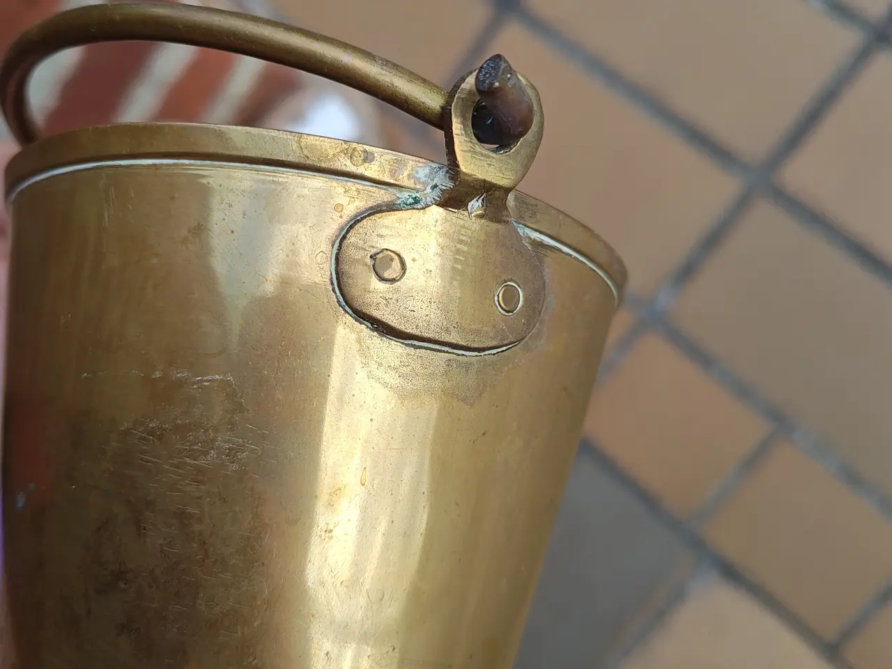 Billede 3 - Messing spand
