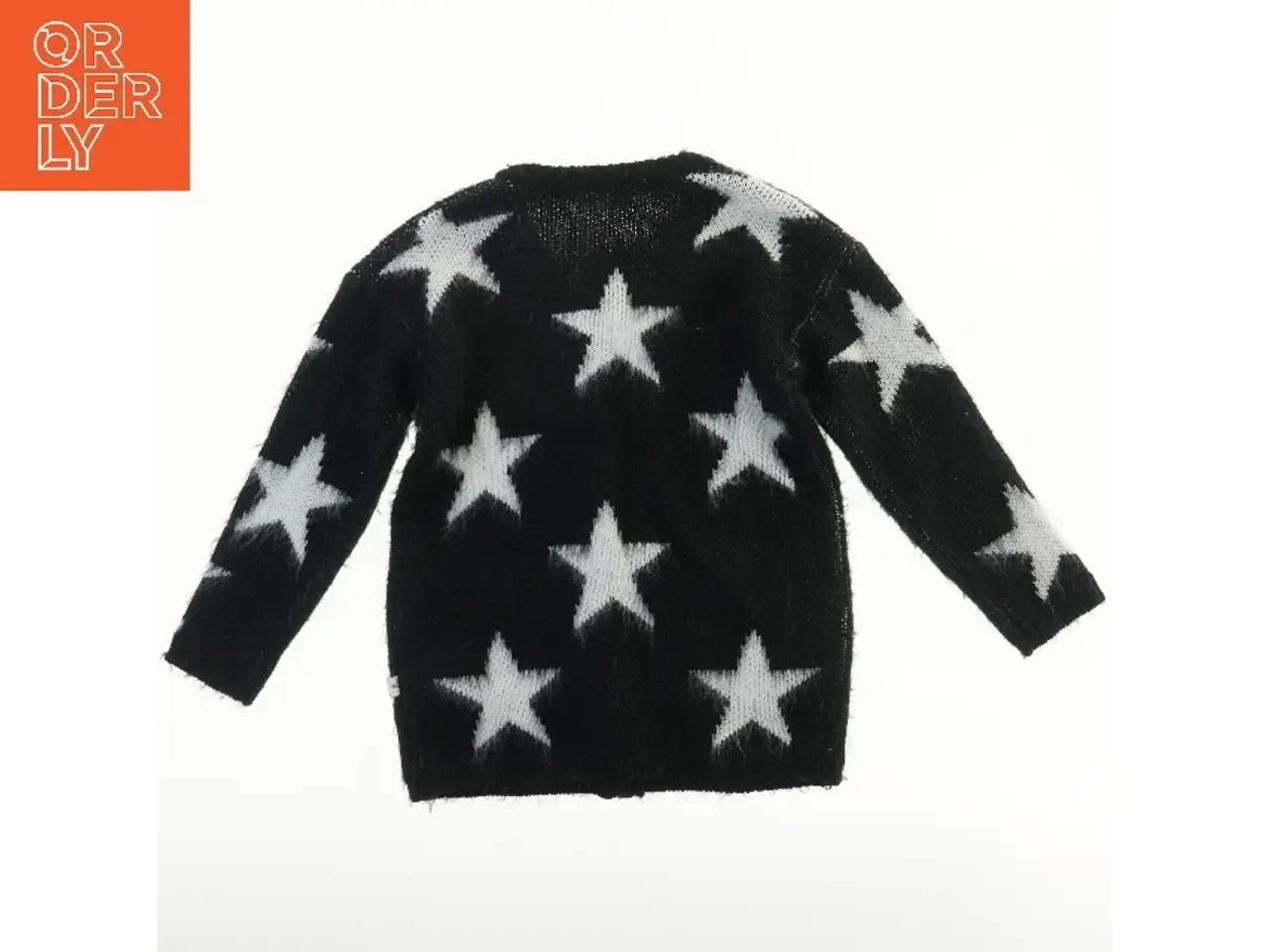 Billede 2 - Molo sort cardigan med hvide stjerner fra Molo (str. 98)
