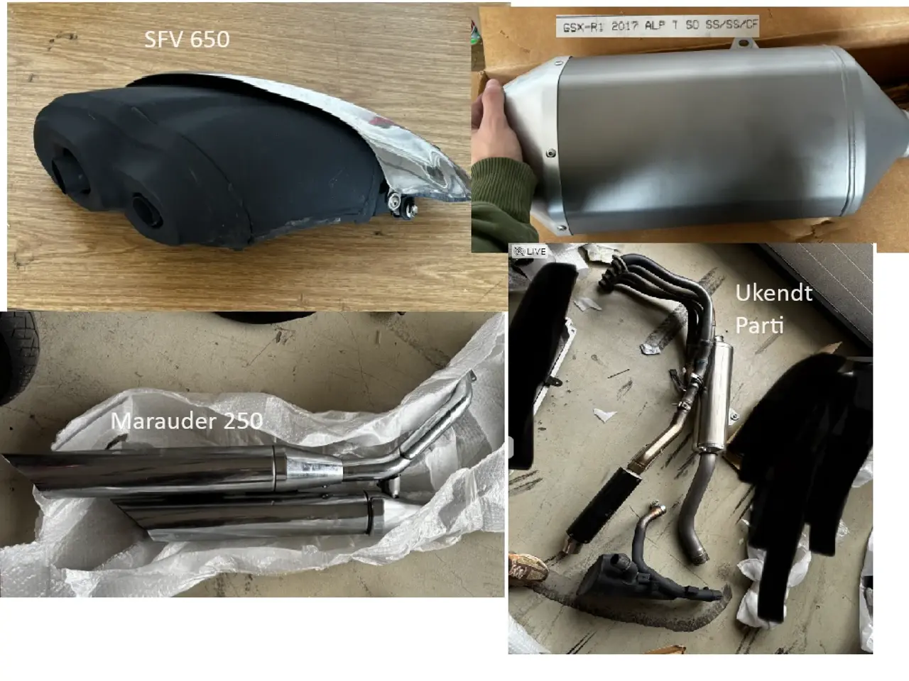 Billede 3 - MC Suzuki udstødninger