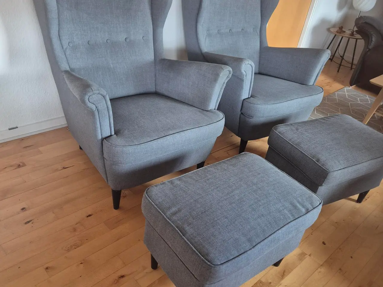 Billede 2 - IKEA Lænestole med skammel