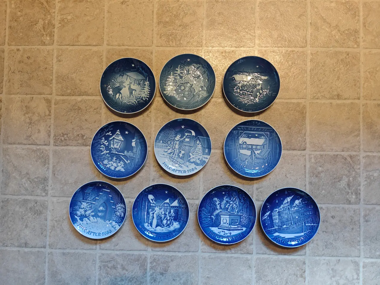 Billede 1 - B&G juleplatter 1980-1989