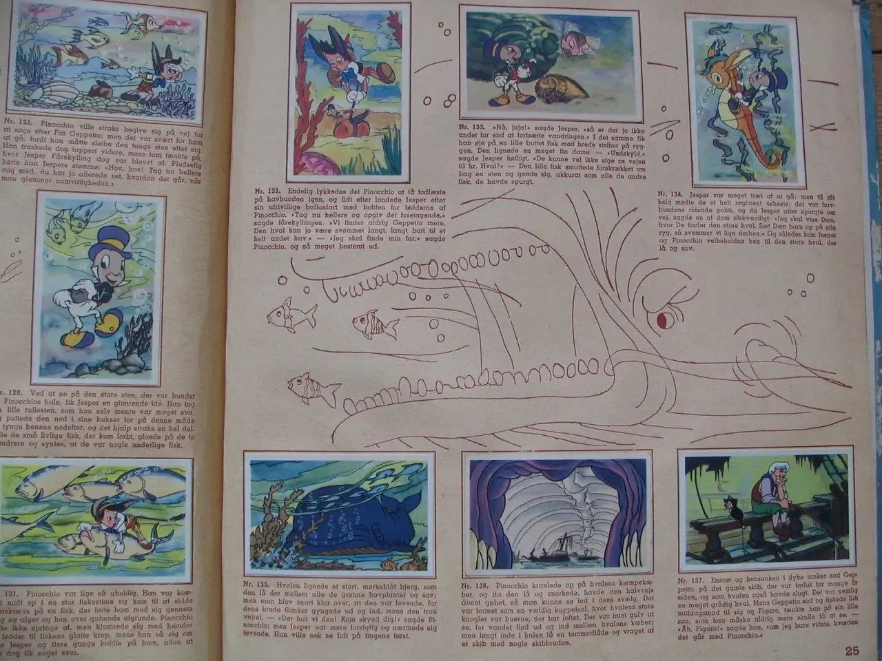 Billede 3 - Disney. Eventyret om Pinocchio (1949)