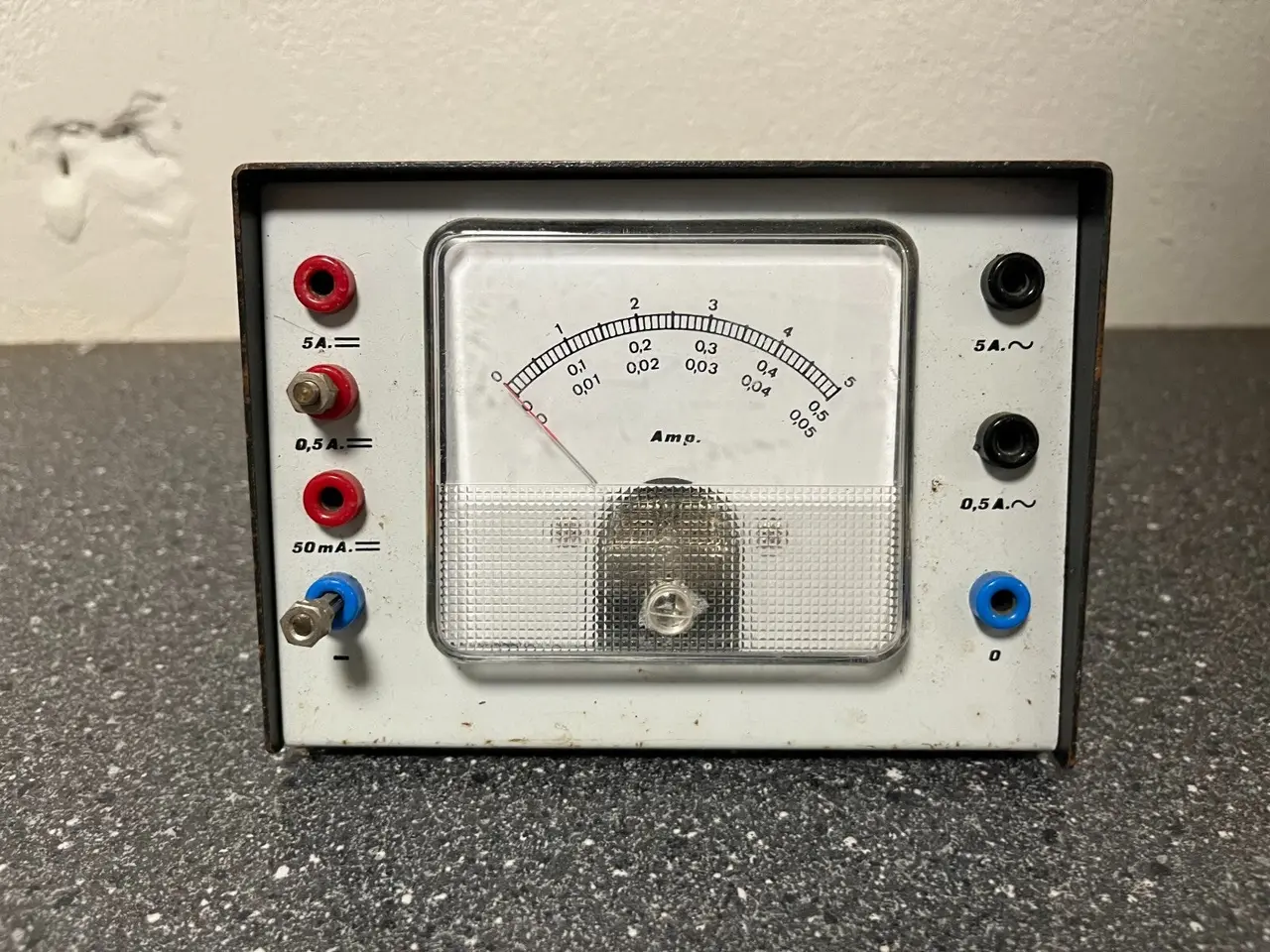 Billede 2 - Vintage Analog Ammeter Lab/Educational Equipment