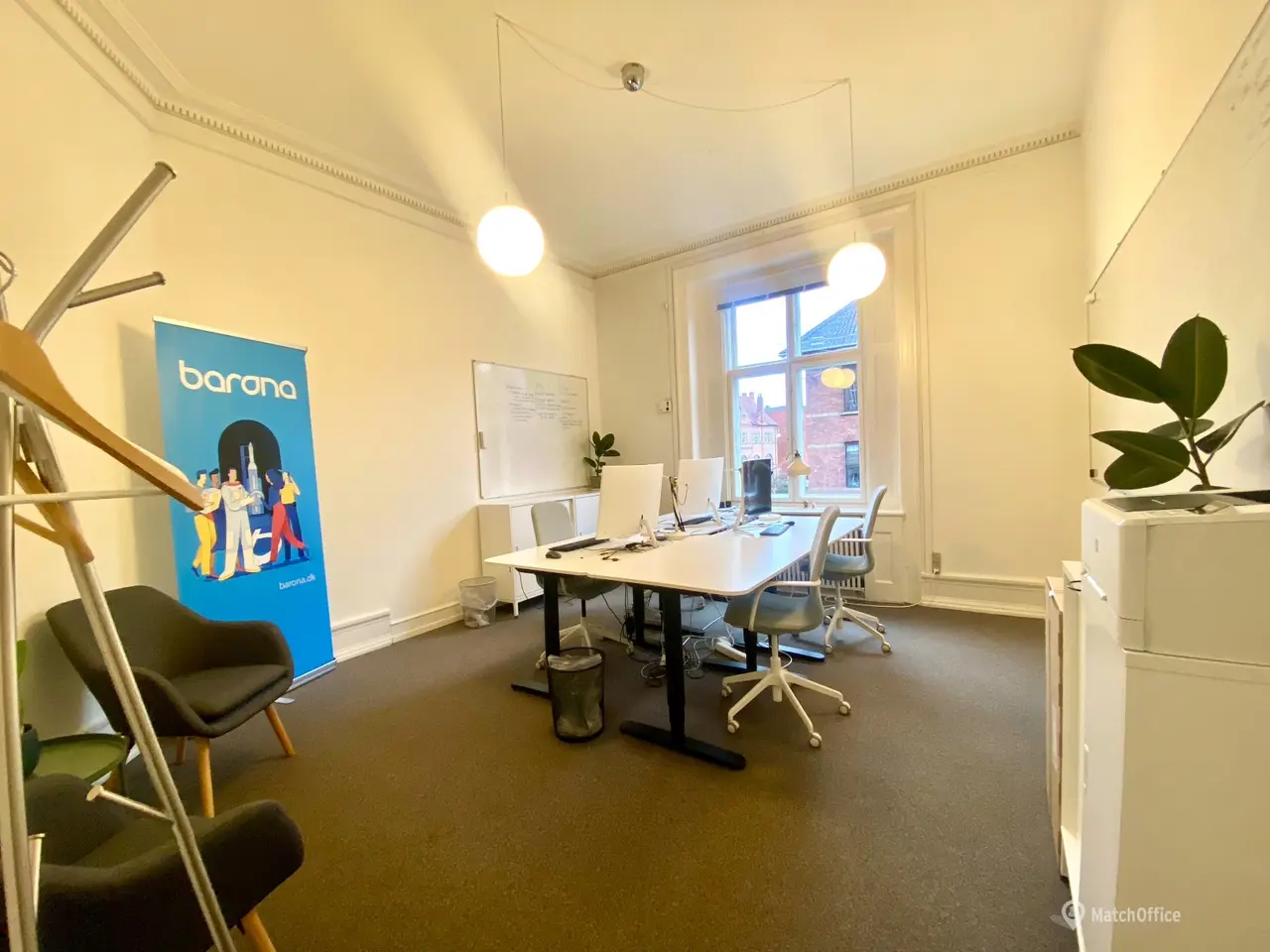 Billede 1 - Kontor ved søerne til 4-5 pers. 3.550 kr. pr plads