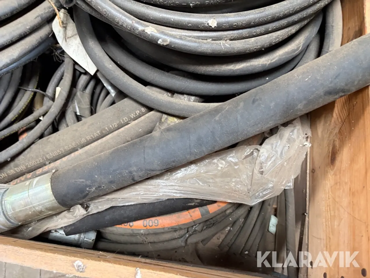 Billede 3 - Hydraulikslanger blandet, 1 palle