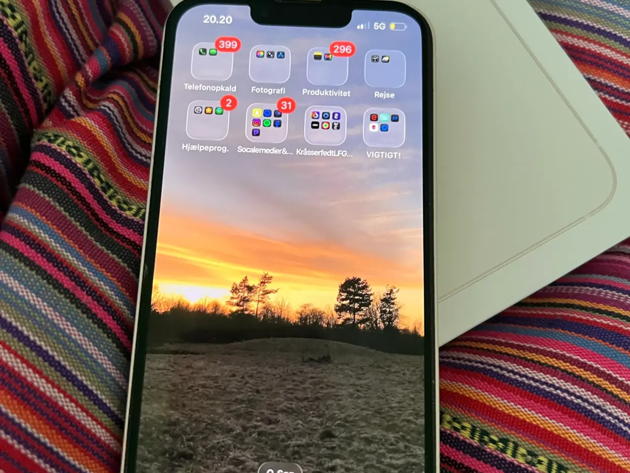 Billede 13 - iPhone 13 i super stand med 128 gb