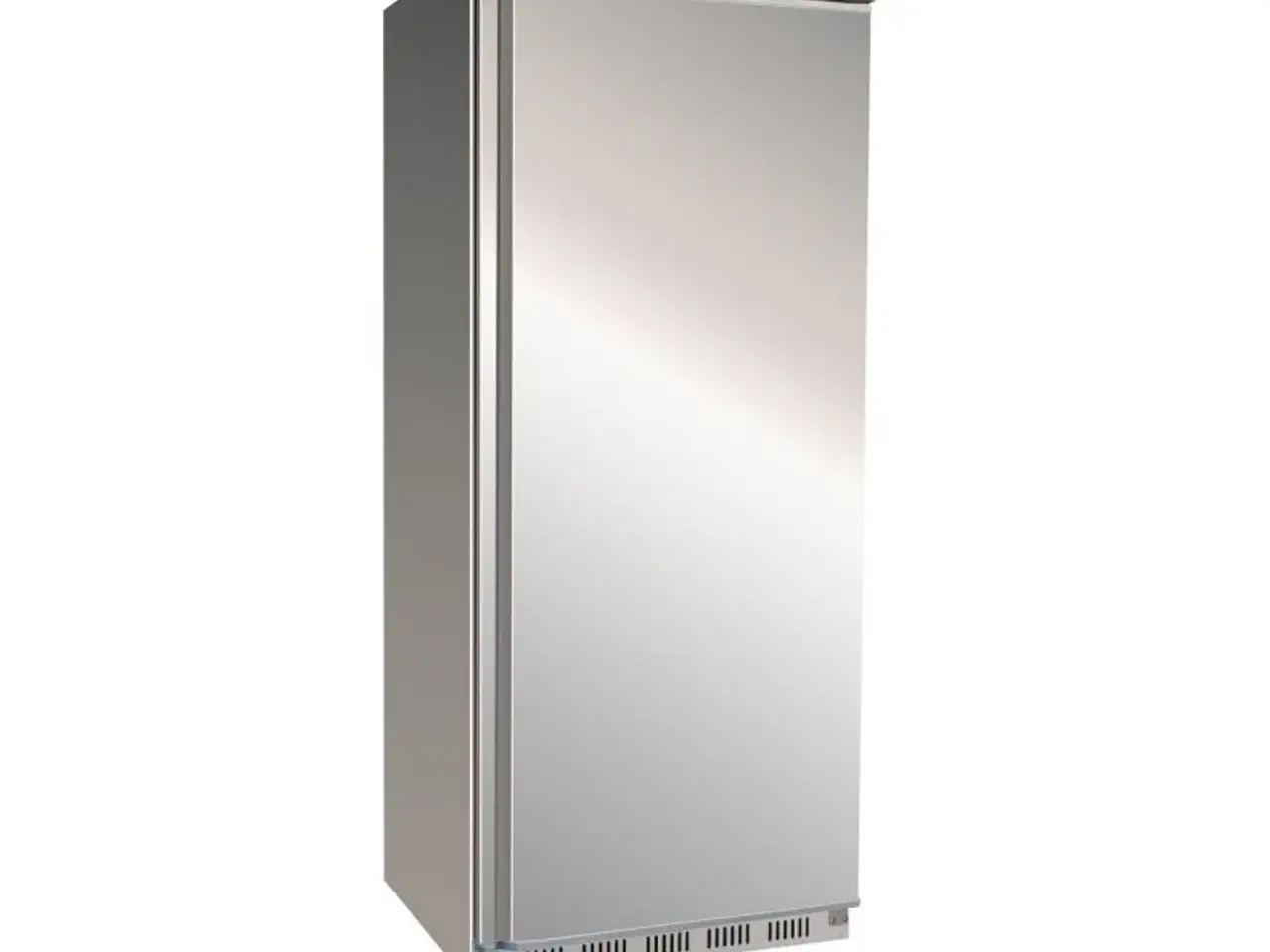 Billede 1 - Industrikøleskab 570 L – 2/1 GN – rustfrit stål