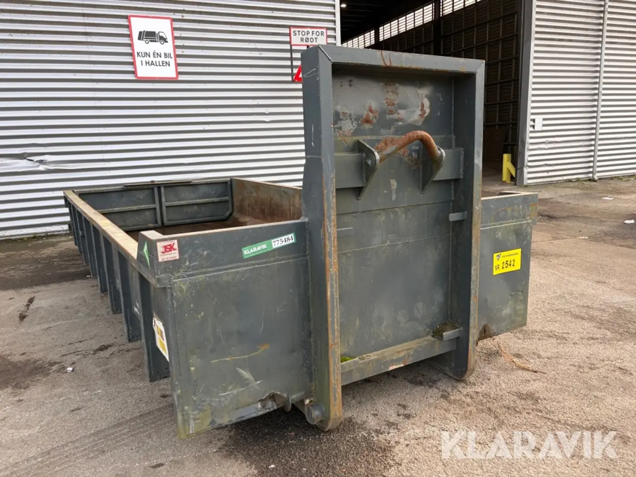 Billede 2 - Container JSK 10 m³ med kroghejs