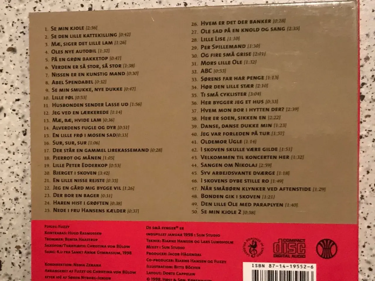 Billede 3 - De små synger CD - Dansk, 50 sange