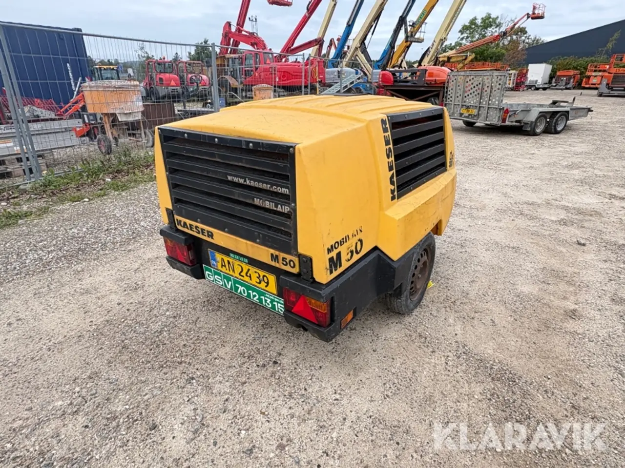 Billede 3 - Mobil kompressor Kaeser M50 mobilair