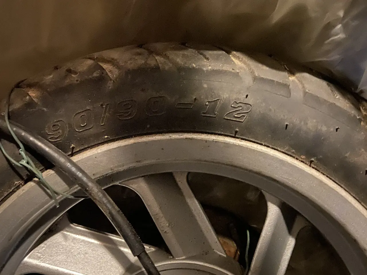 Billede 2 - 10” og 12” Dæk og fælg til scooter