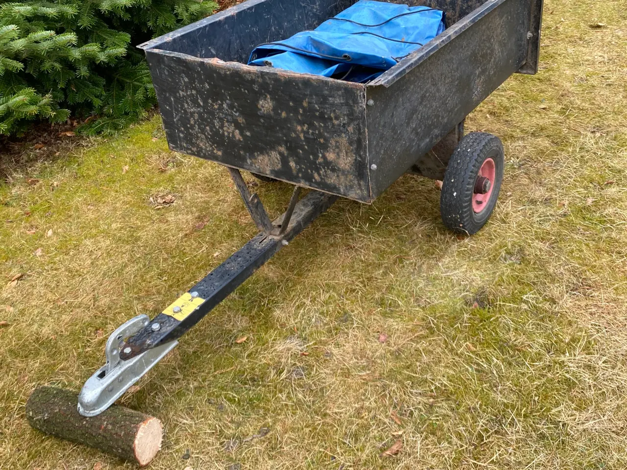 Billede 1 - Brugt påhængsvogn til havetraktor 