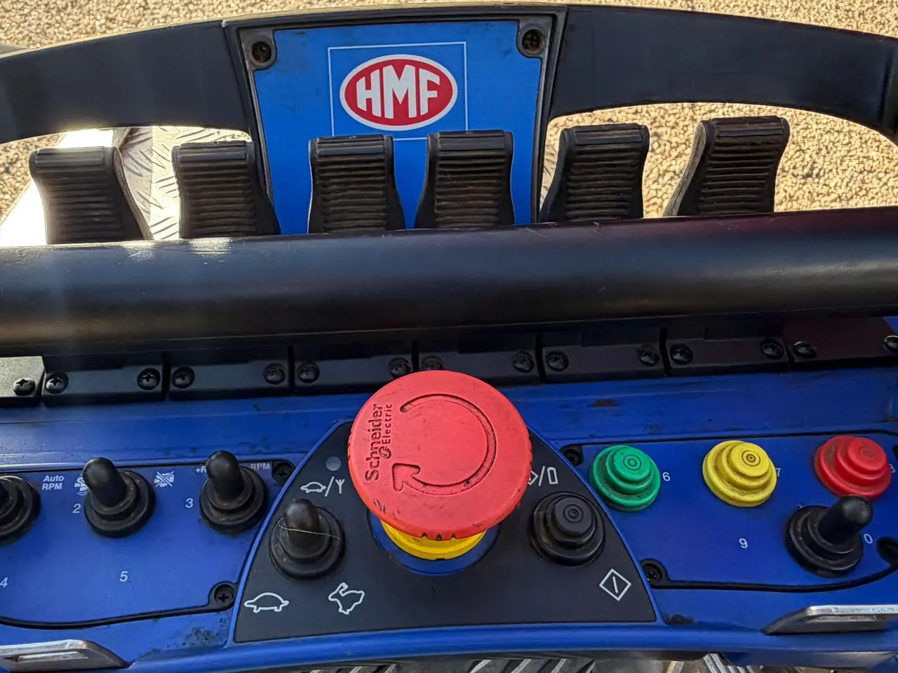 Billede 19 - HMF Kran Monteret med scanreco modtager