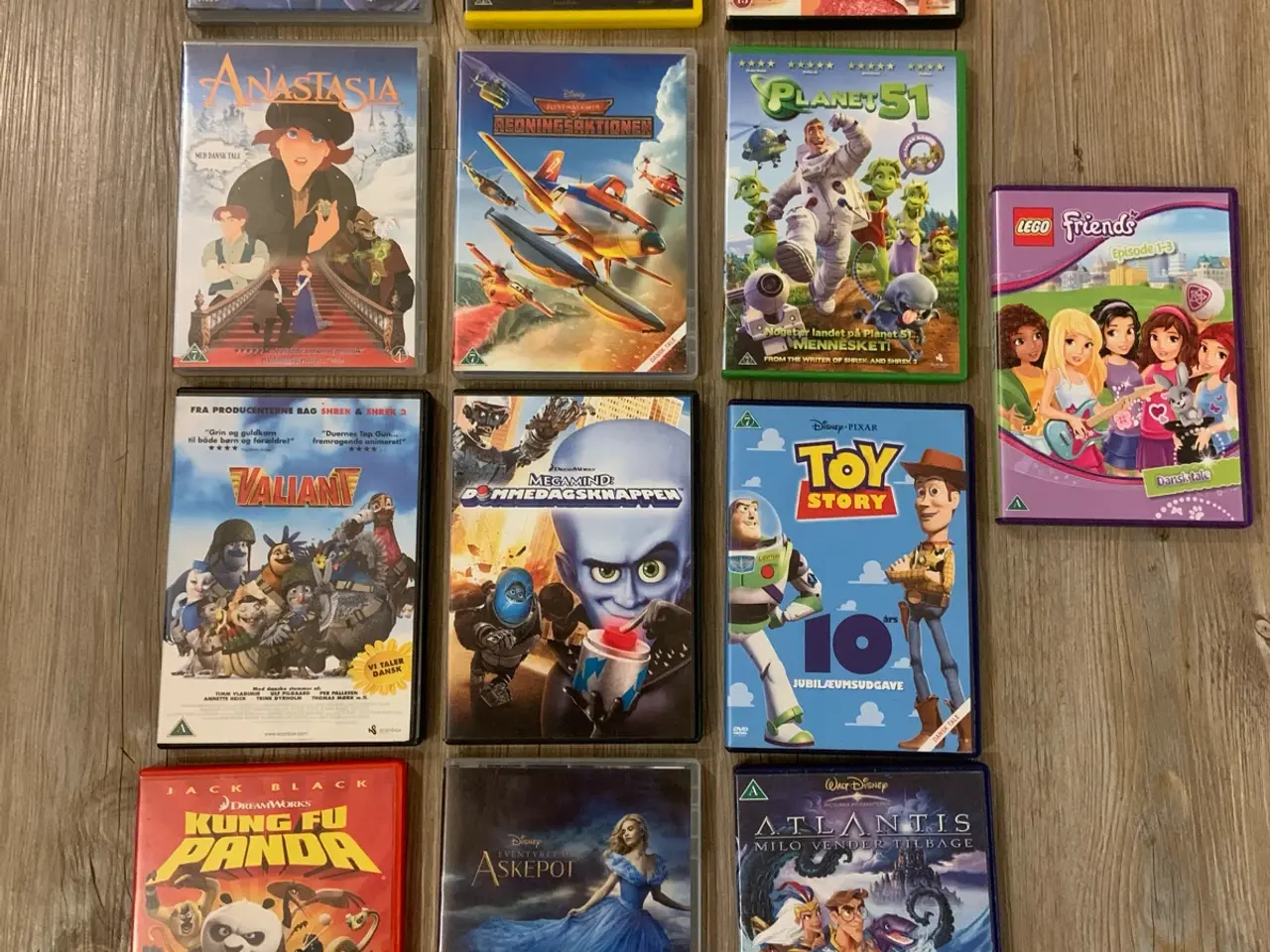 Billede 1 - Tegnefilm på Dvd 13 stk.