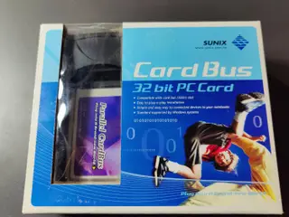 Sunix 32 bit card Bus til bærbar PC