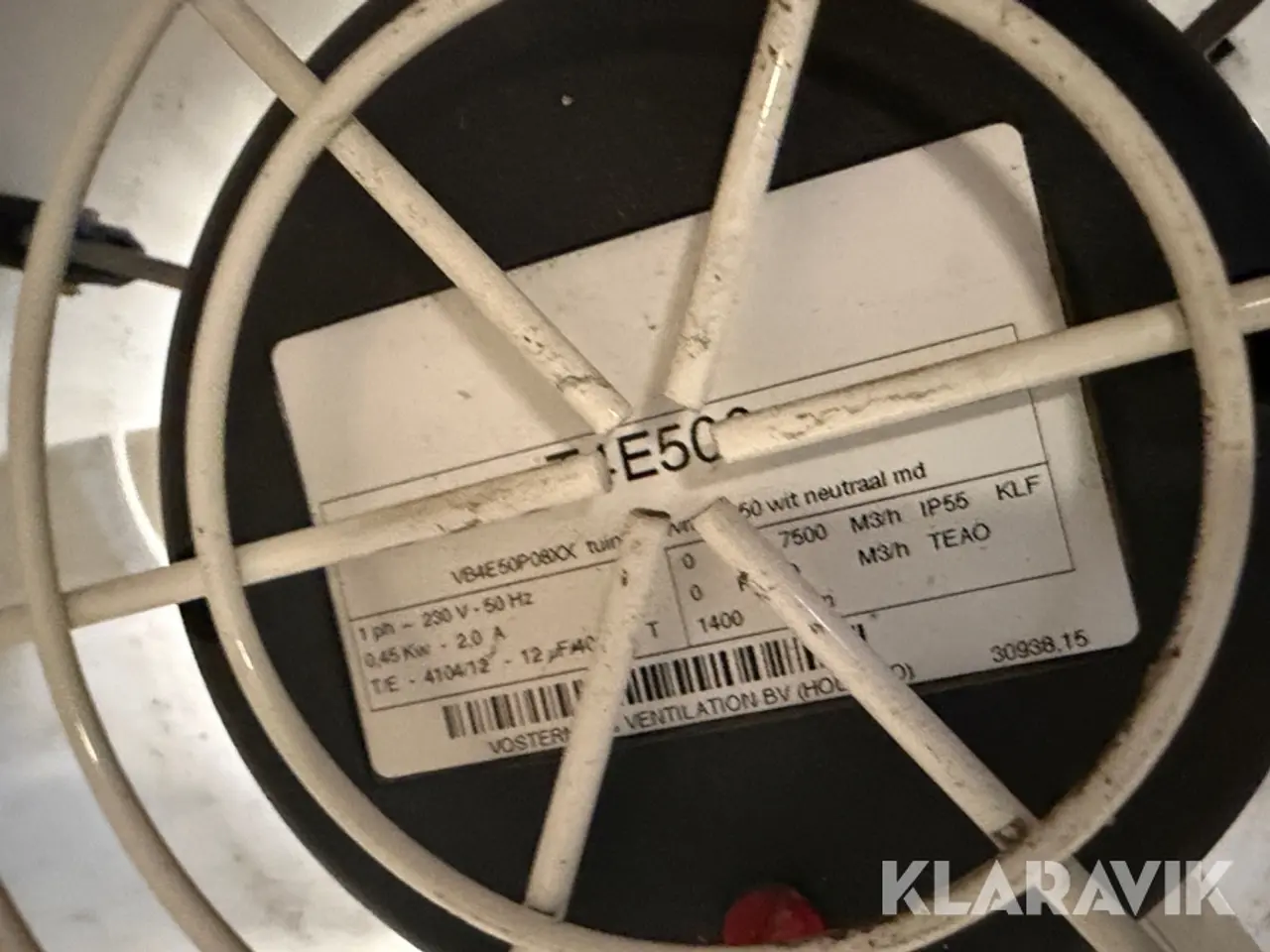 Billede 8 - Ventilator Vostermann T4E500