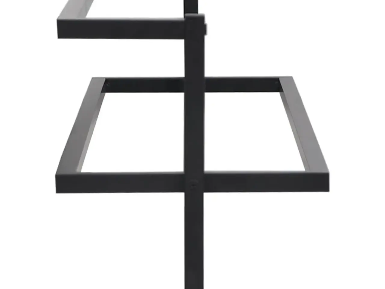 Billede 4 - Håndklædeholder 95x25x22 cm jern sort