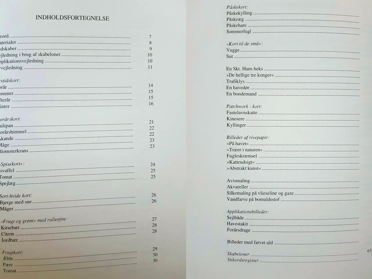 Billede 8 - Lav papirkunst, kort og små billeder  -  danske bø