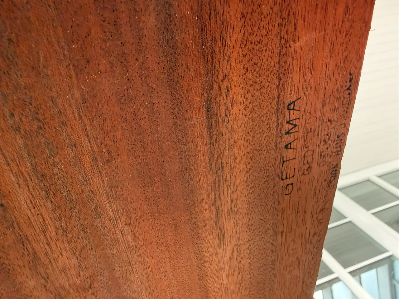 Billede 6 - Hans J. Wegner skrivebord for GETAMA – teak og eg