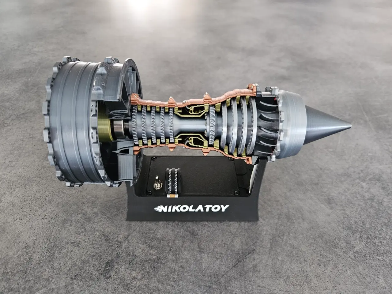 Billede 1 - NIKOLATOY Jet Turbojet Engine – LED-model
