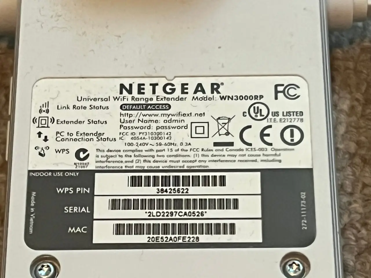 Billede 1 - Wifi extender Netgear