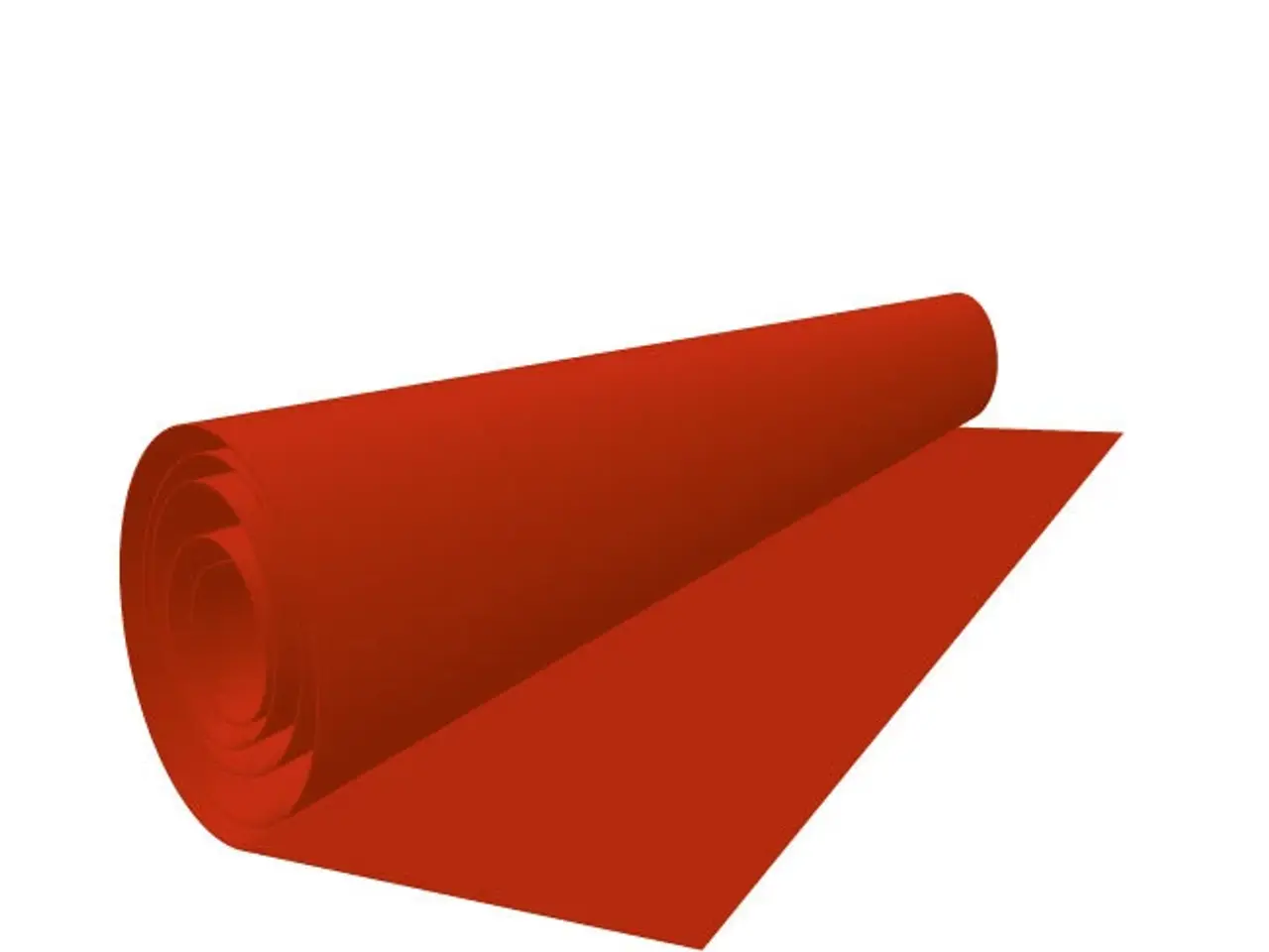 Billede 1 - Oracal 751C-047 - Orange Rød Folie