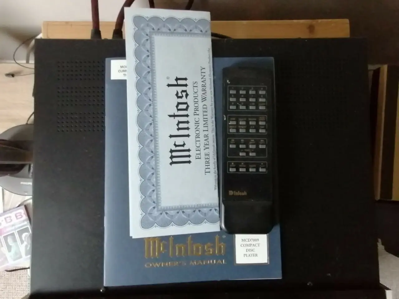 Billede 2 -  McIntosh MCD 7009 CD Player
