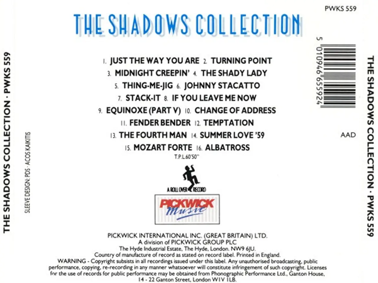 Billede 2 - The Shadows – The Shadows Collection – CD