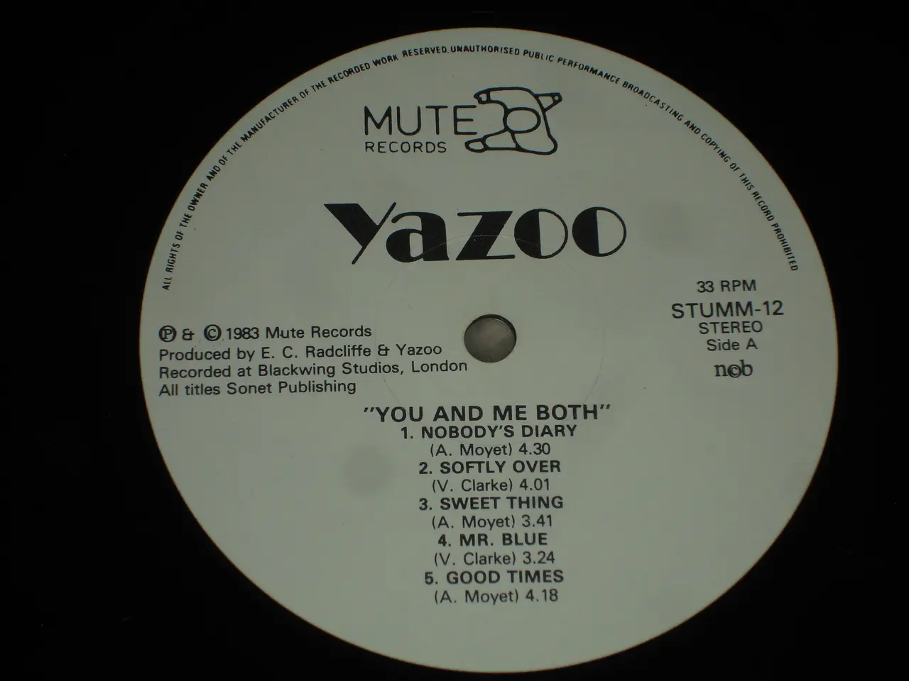 Billede 4 - (Sender gerne) Yazoo – You And Me Both