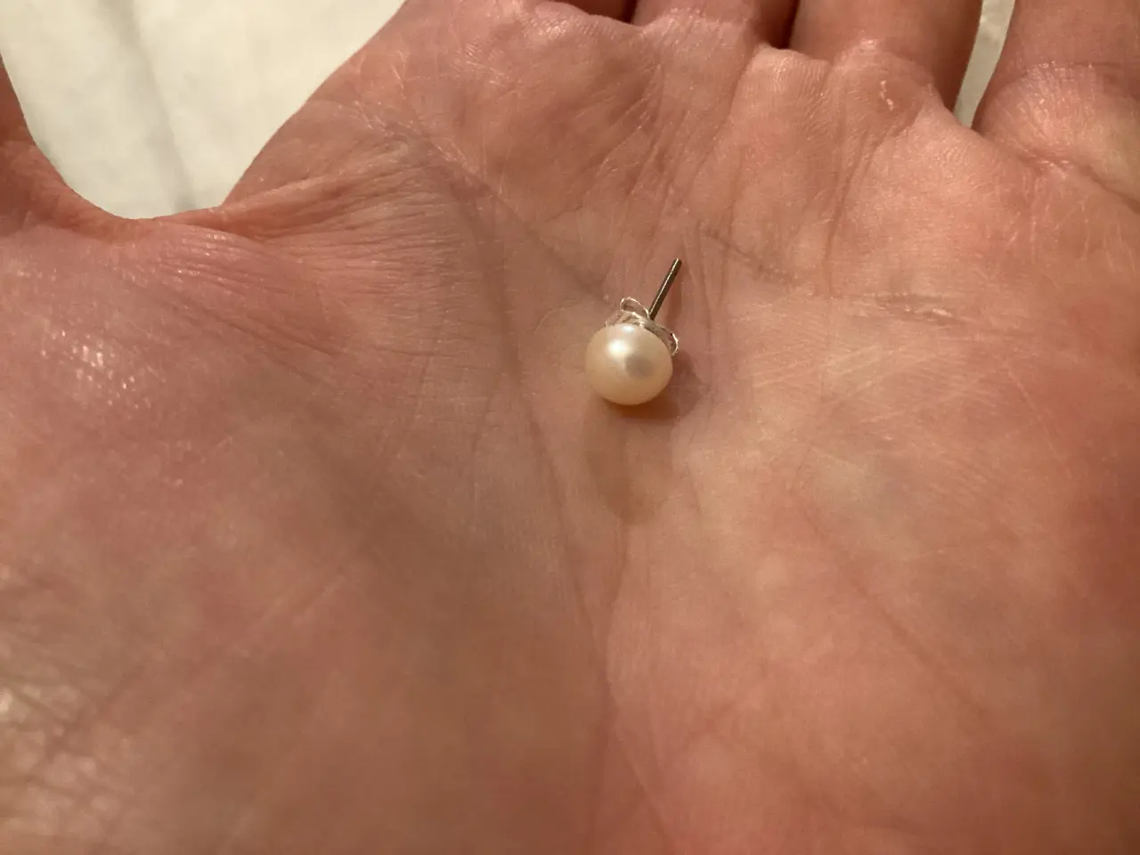 Billede 1 - Beautiful genuine pearl earrings