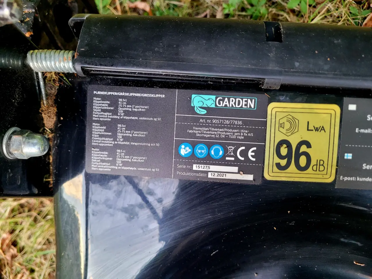 Billede 6 - Garden DG 350 plæneklipper