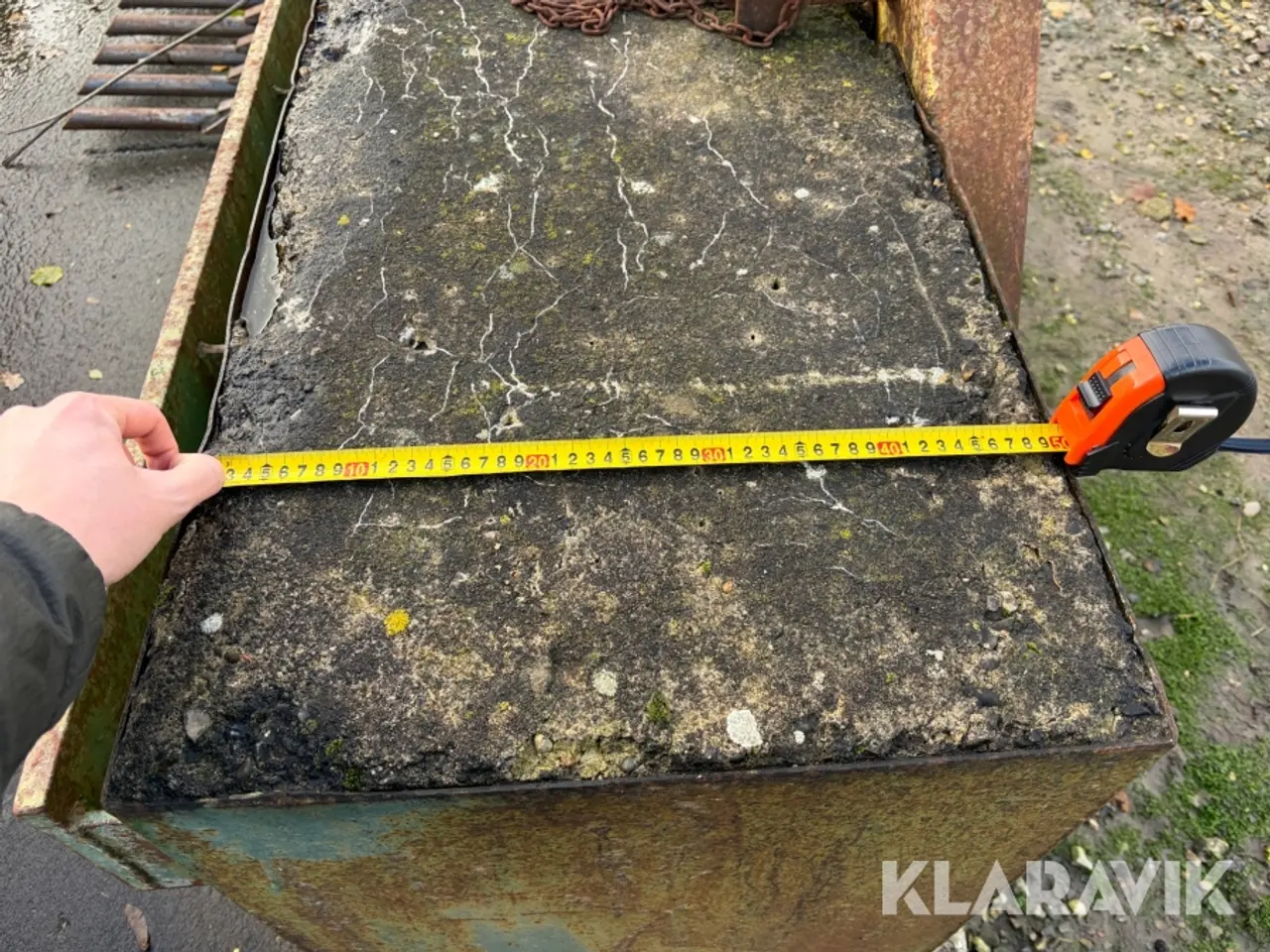 Billede 12 - Vægtklods beton 1 styk